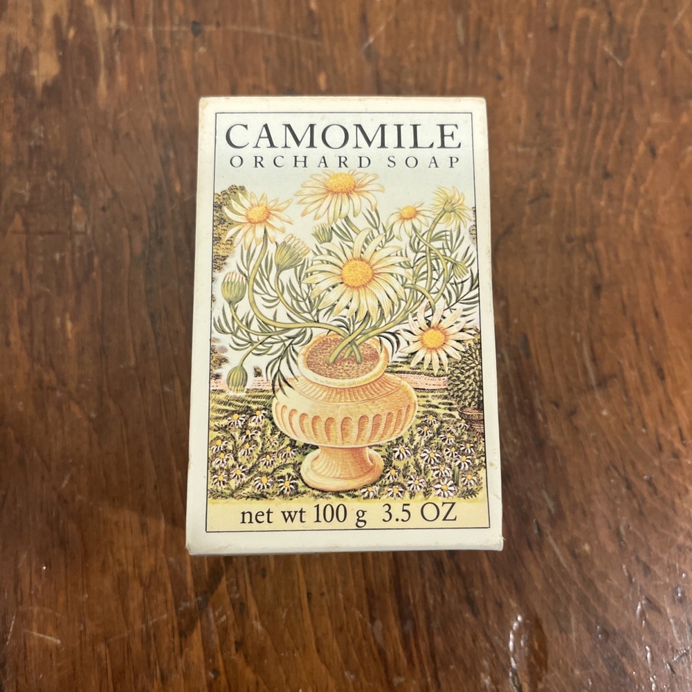 Vintage Crabtree & Evelyn Camomile Orchard Soap Bar 3 OZ 1980